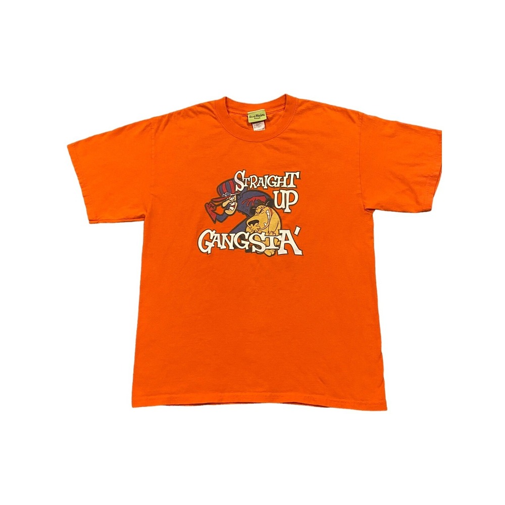 Dick Dastardly & Muttley "Straight Up Gangsta' Hanna-Barbera VTG Shirt Size L